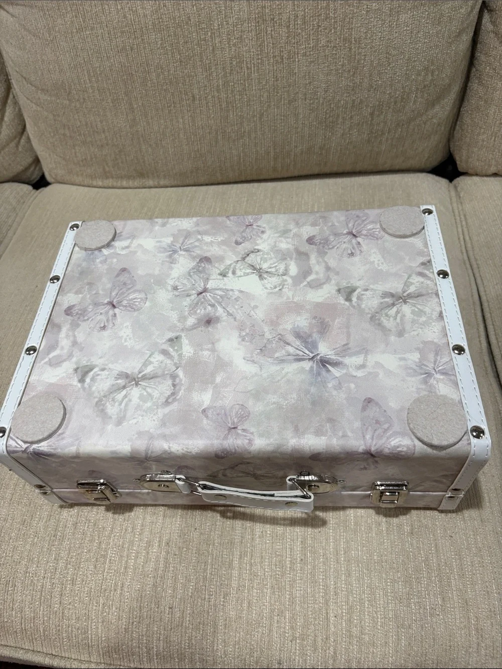 Marshalls Floral Pink & White Decorative Storage Trunks